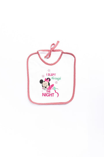 Baby Minnie "Sleep" Bib (M)