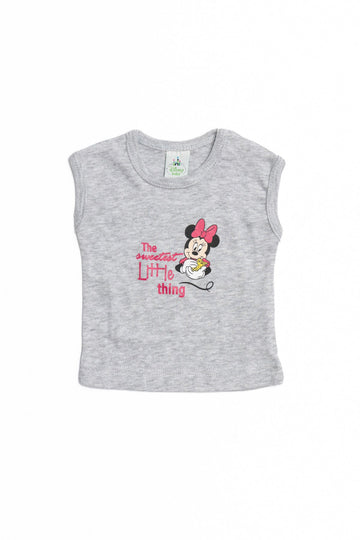 Baby Minnie Sleeveless T-Shirt "The Sweetest"