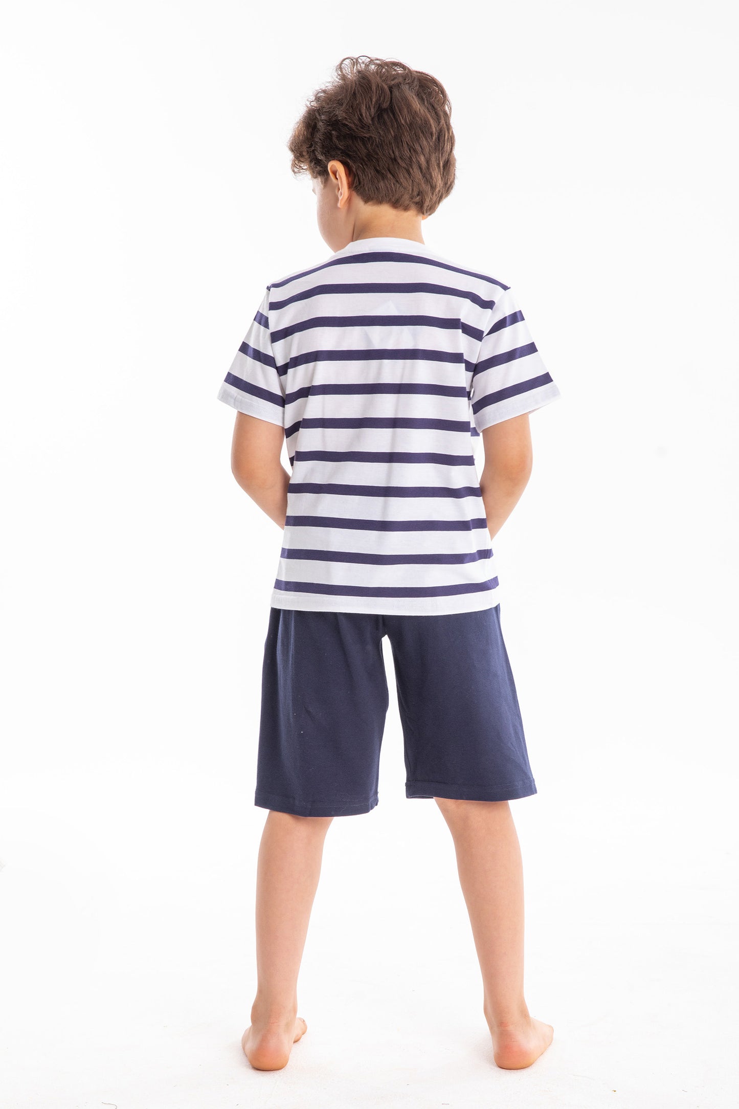 Boys Striped PJ Set 4258-4340