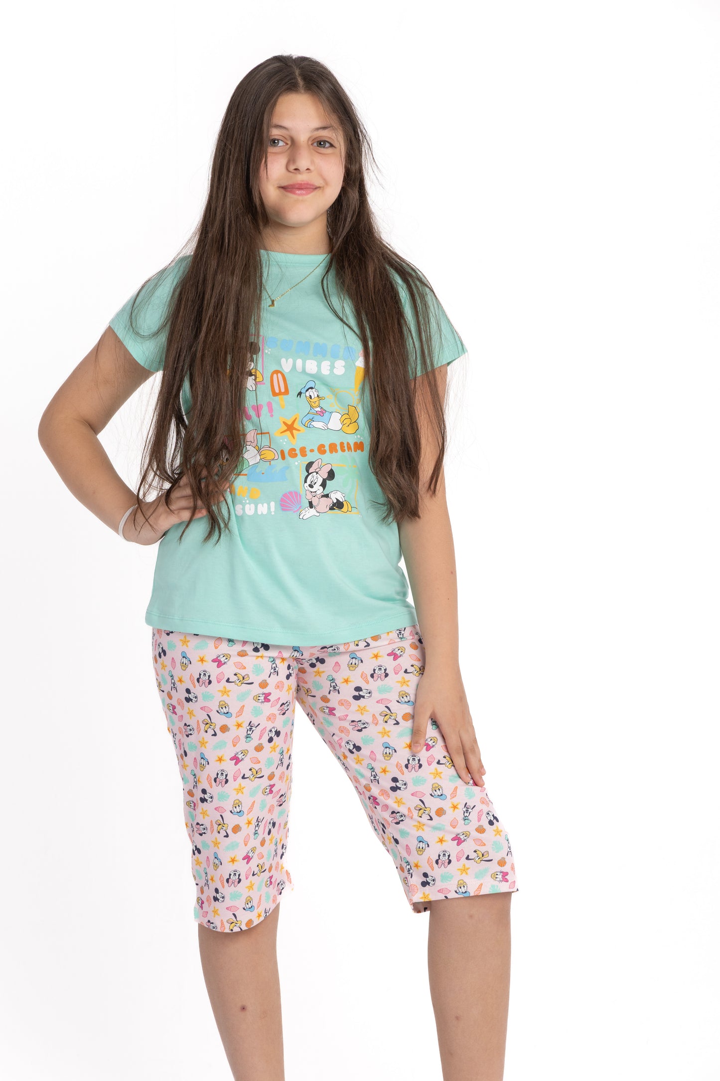 Disney/ Minnie&Friends Summer PJ Set 6075-715