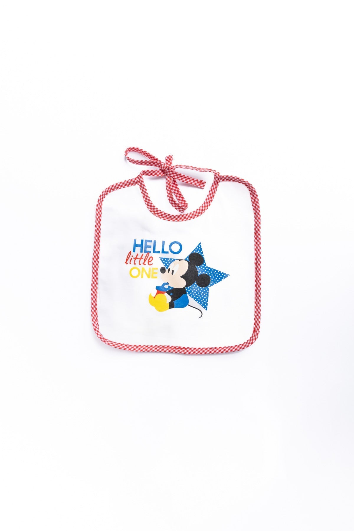 Baby Mickey "Hello" Bib (M)