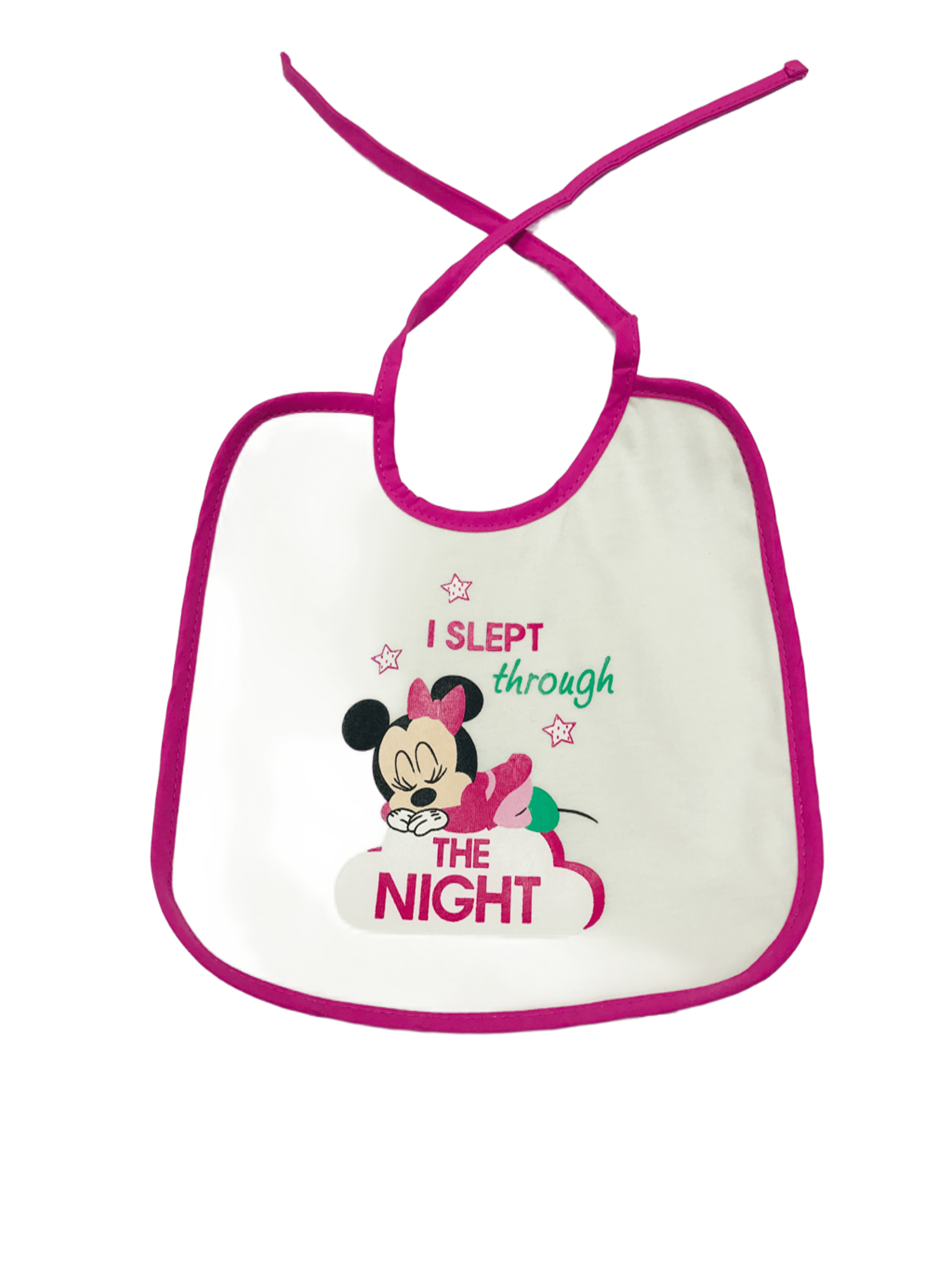 Baby Minnie "Sleep" Bib (M)