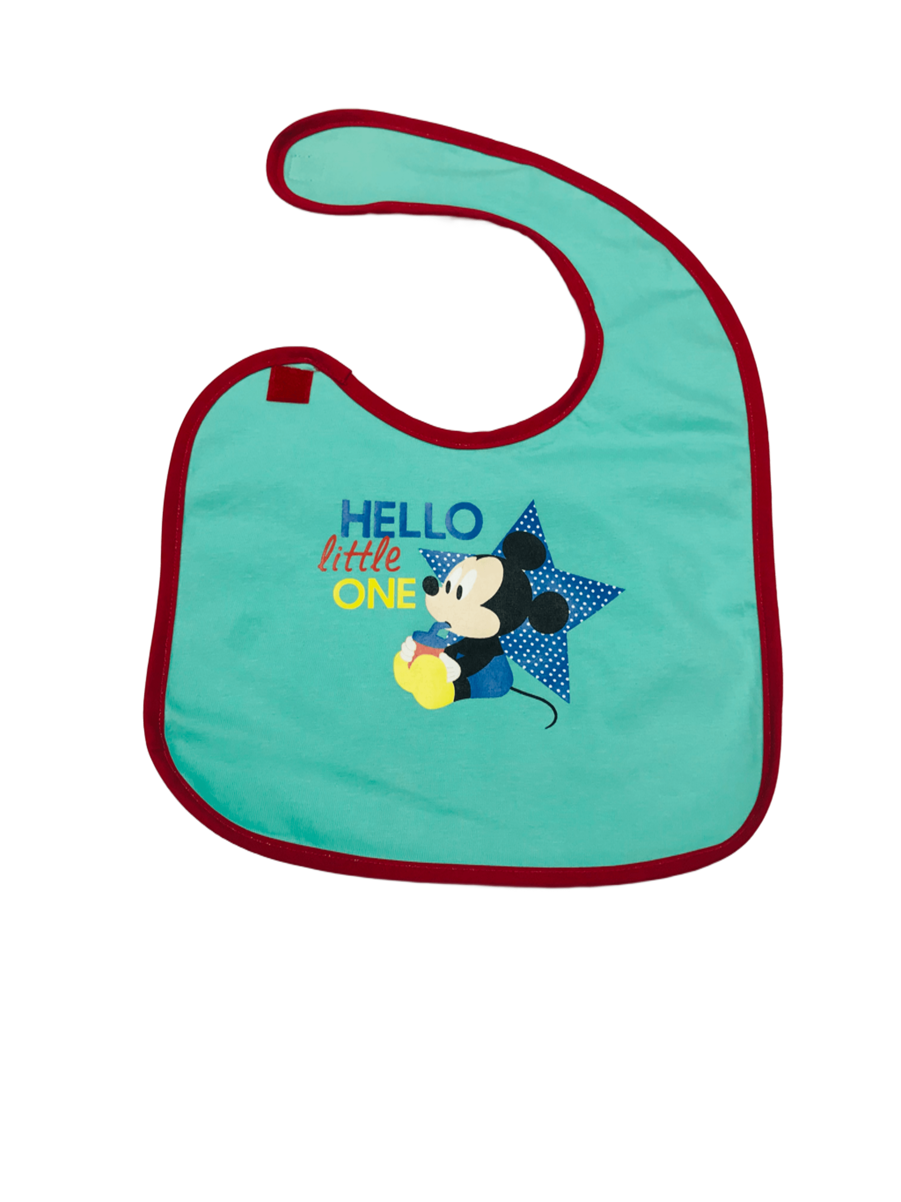 Baby Mickey "Hello" Bib (Large)