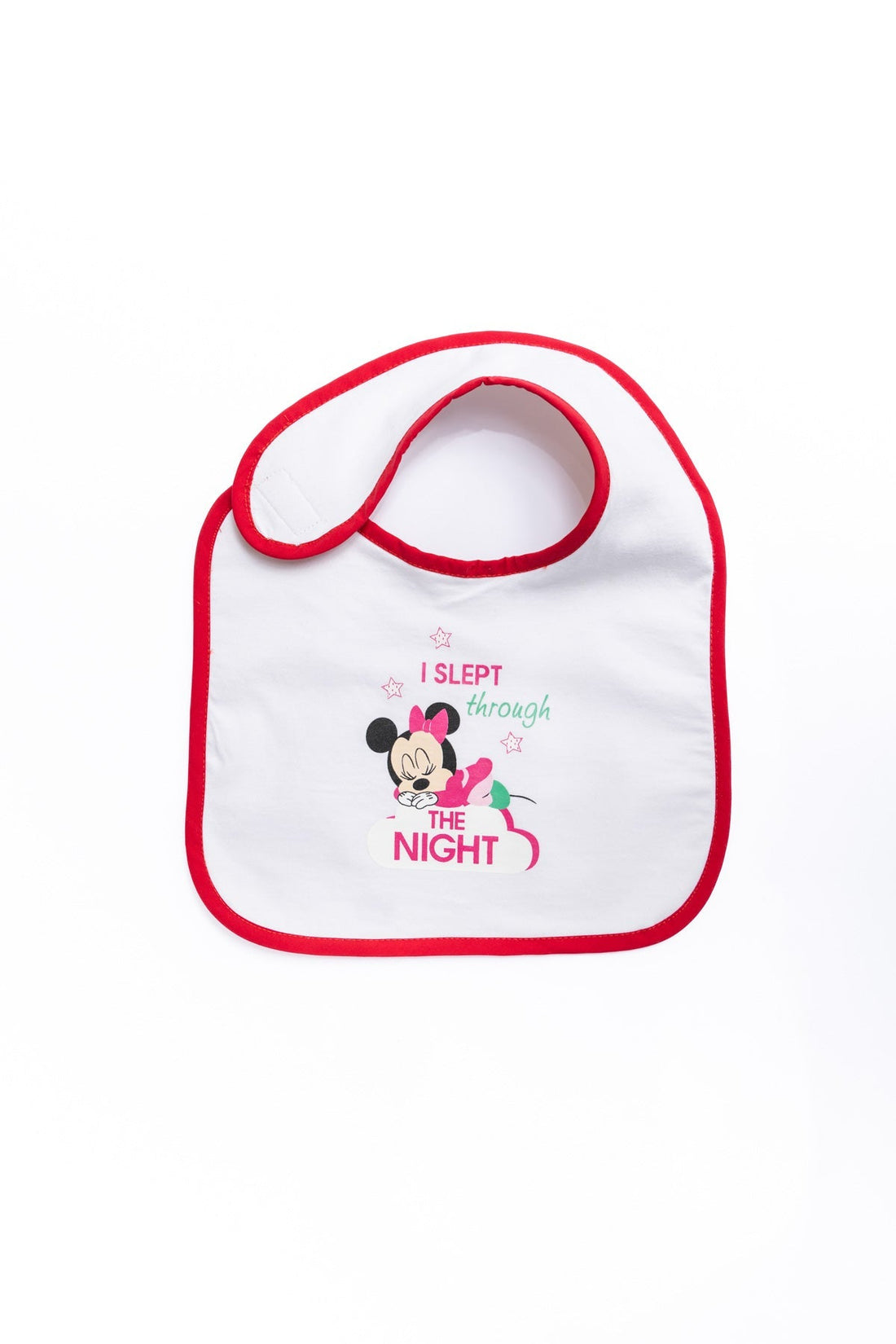 Baby Minnie "Sleep" Bib (Large)