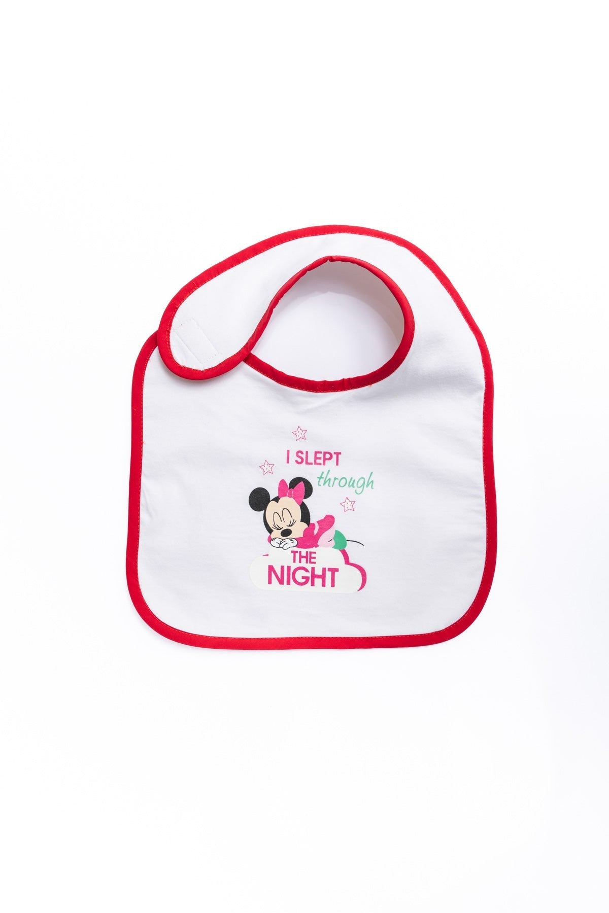 Baby Minnie "Sleep" Bib (Large)