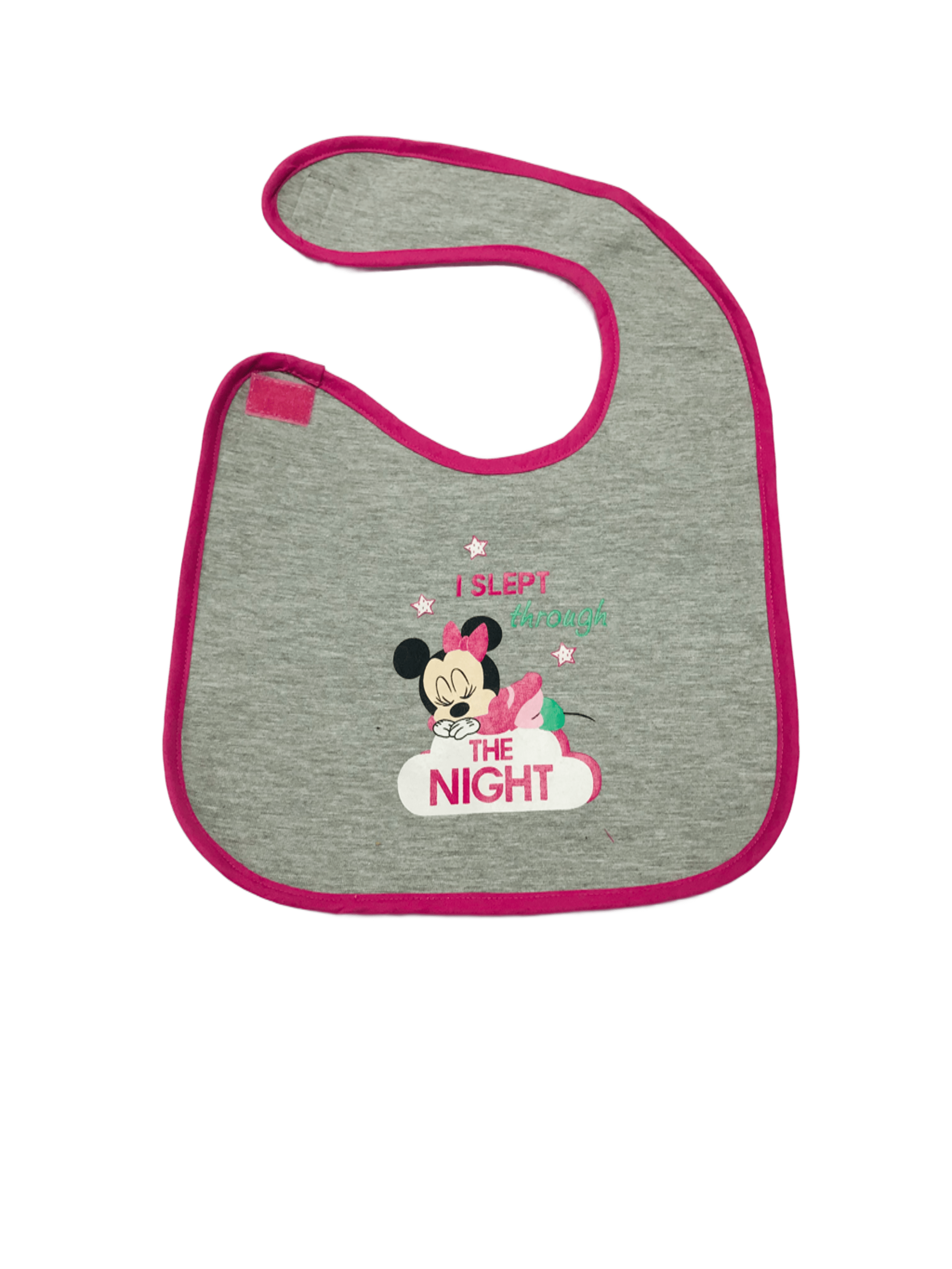 Baby Minnie "Sleep" Bib (Large)