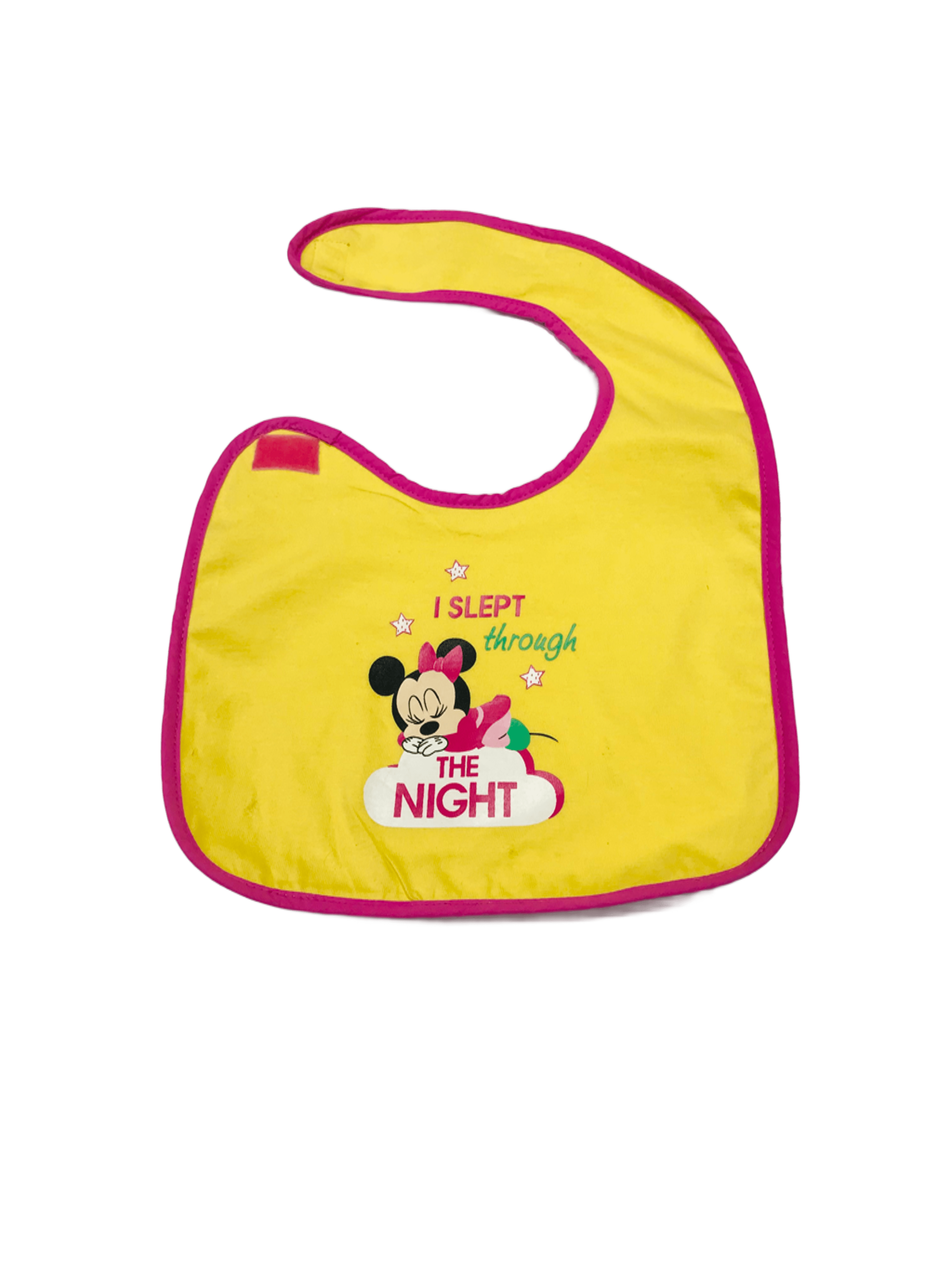 Baby Minnie "Sleep" Bib (Large)