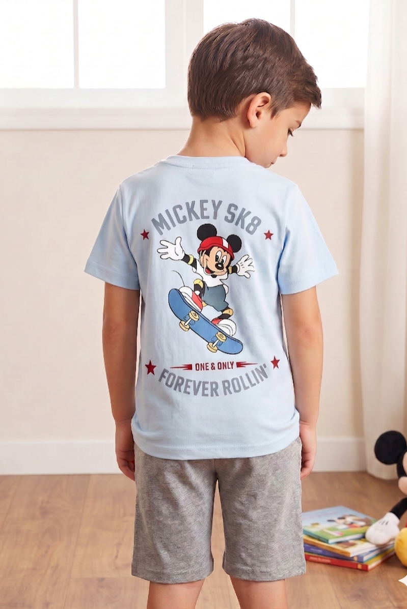 Boys Mickey SK8 PJ Set