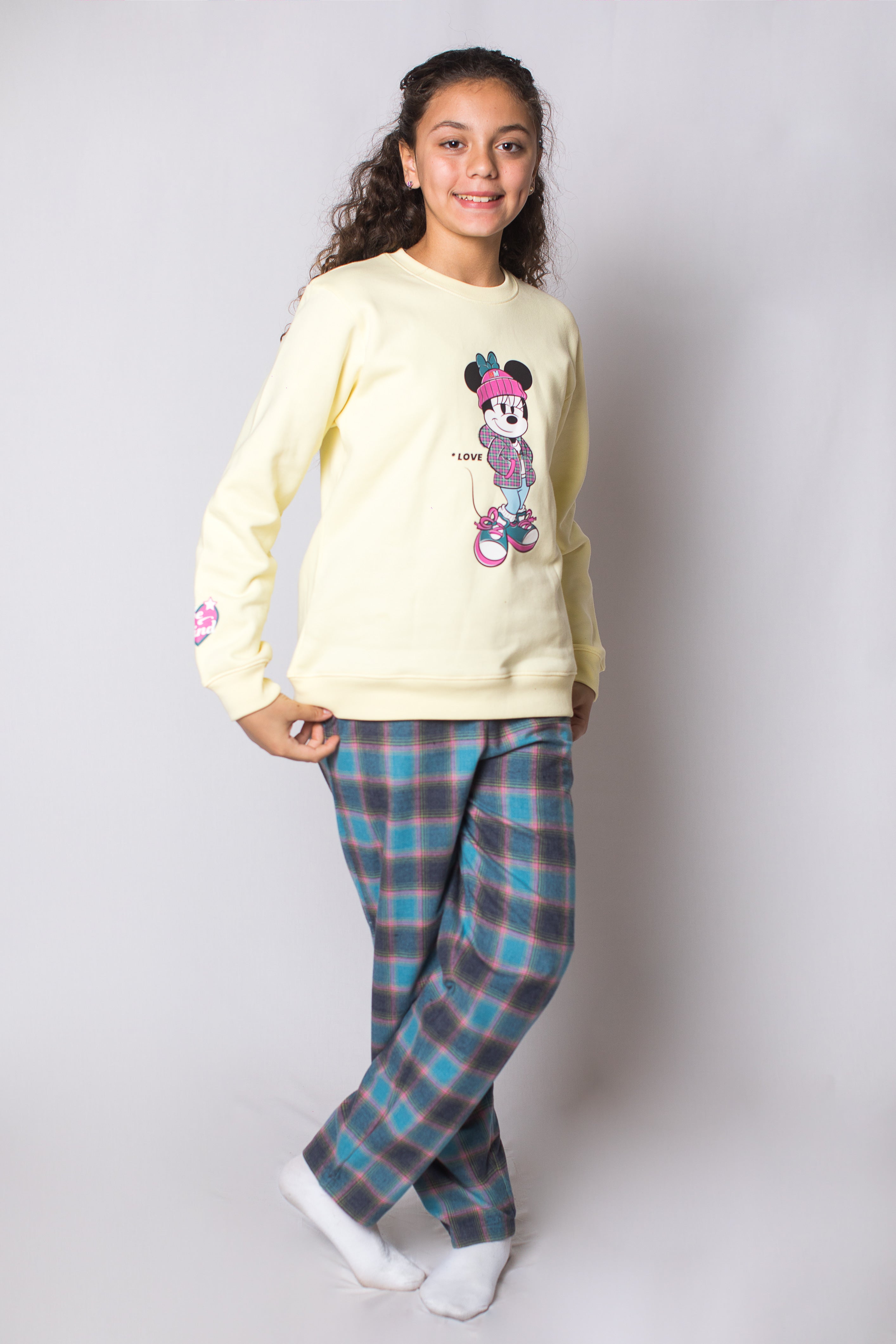 Minnie Winter PJ Set "Love"