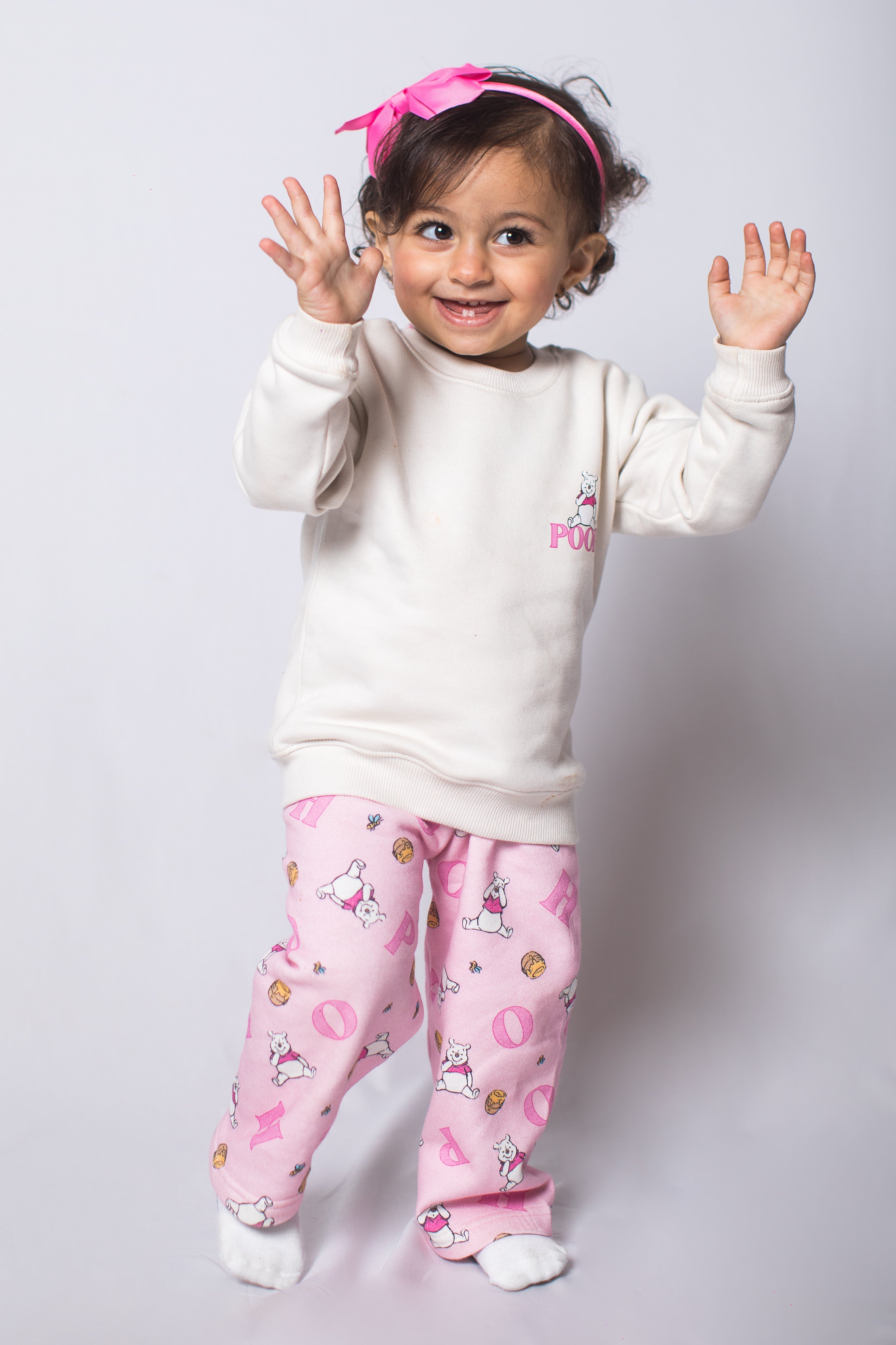 Baby Girl Pooh Winter PJ Set