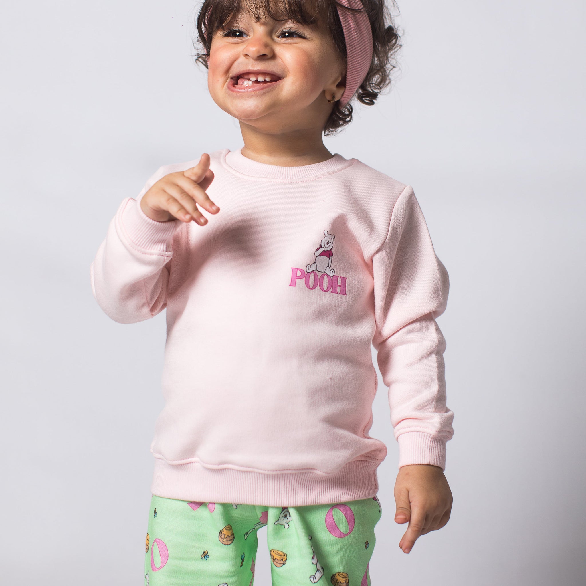 Baby Girl Pooh Winter PJ Set
