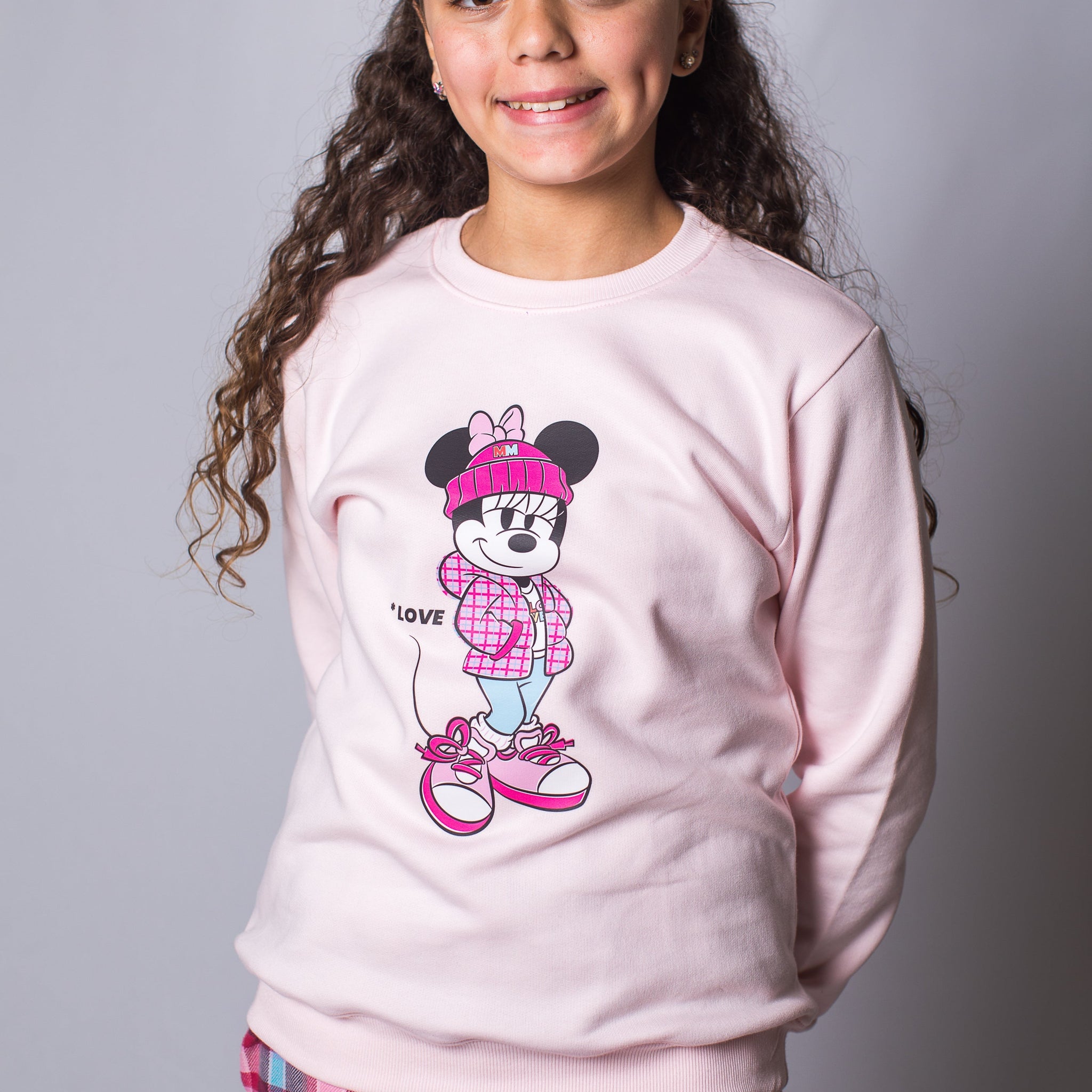 Minnie Winter PJ Set "Love"