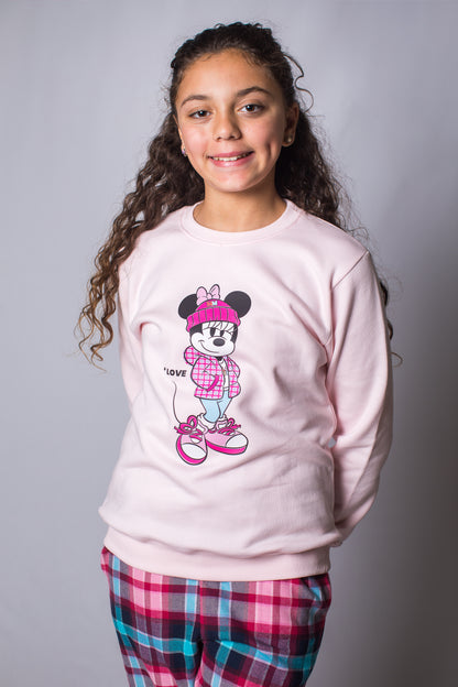 Disney/ Minnie"Karro" Winter PJ Set 9602-14