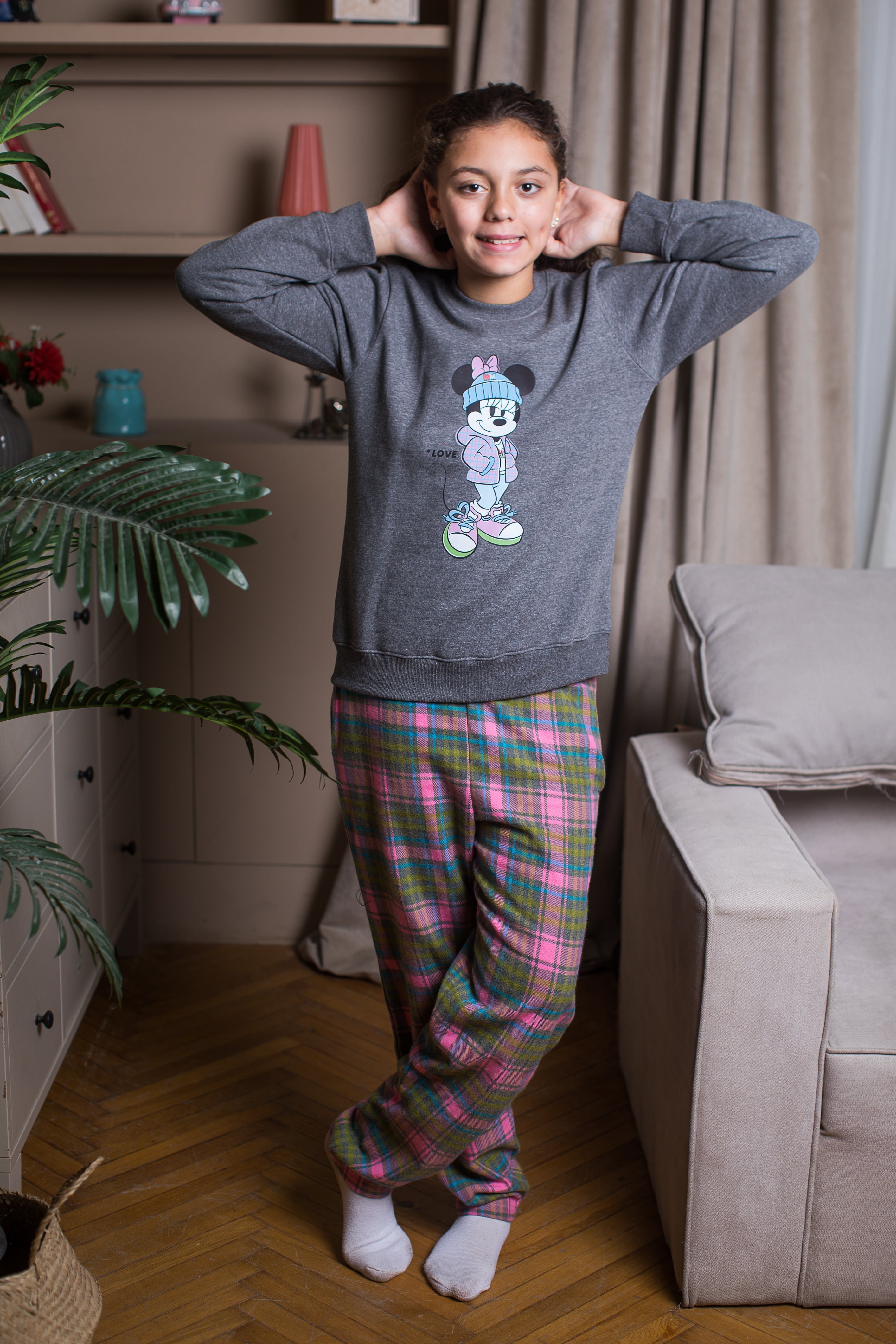 Minnie Winter PJ Set "Love"