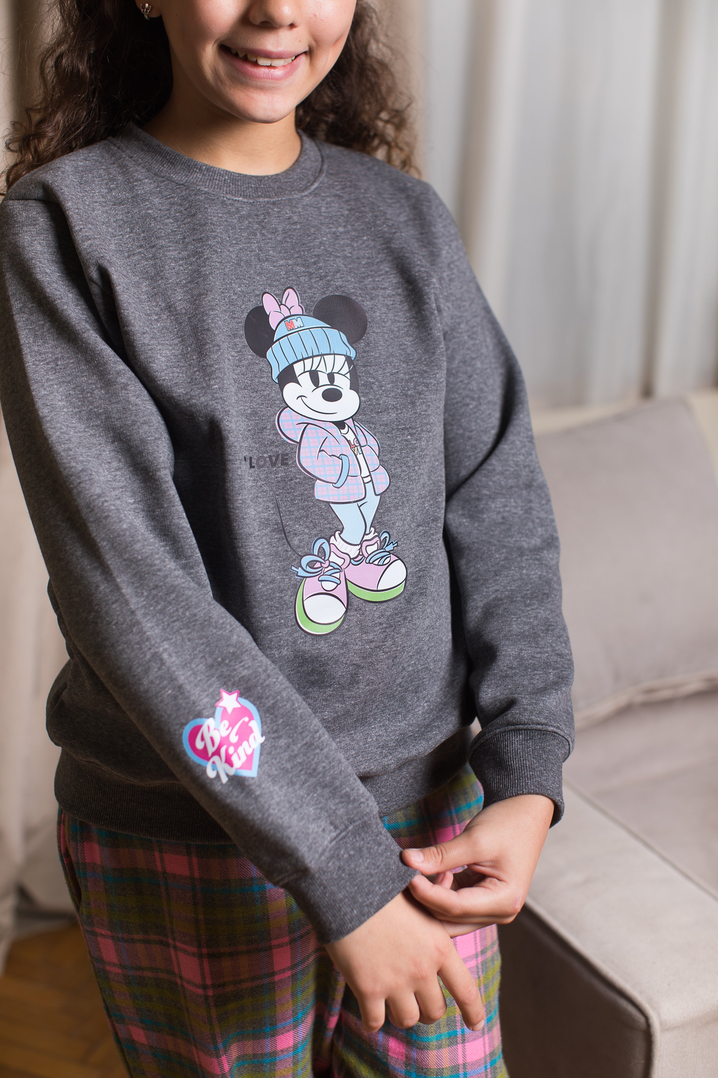 Minnie Winter PJ Set "Love"