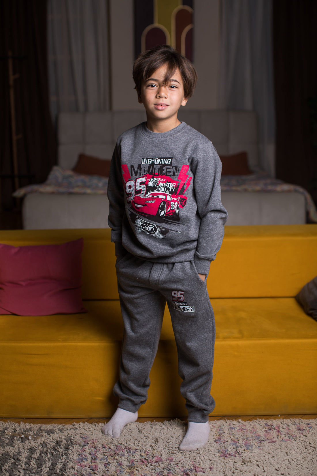 Cars Winter PJ Set "Lightining"