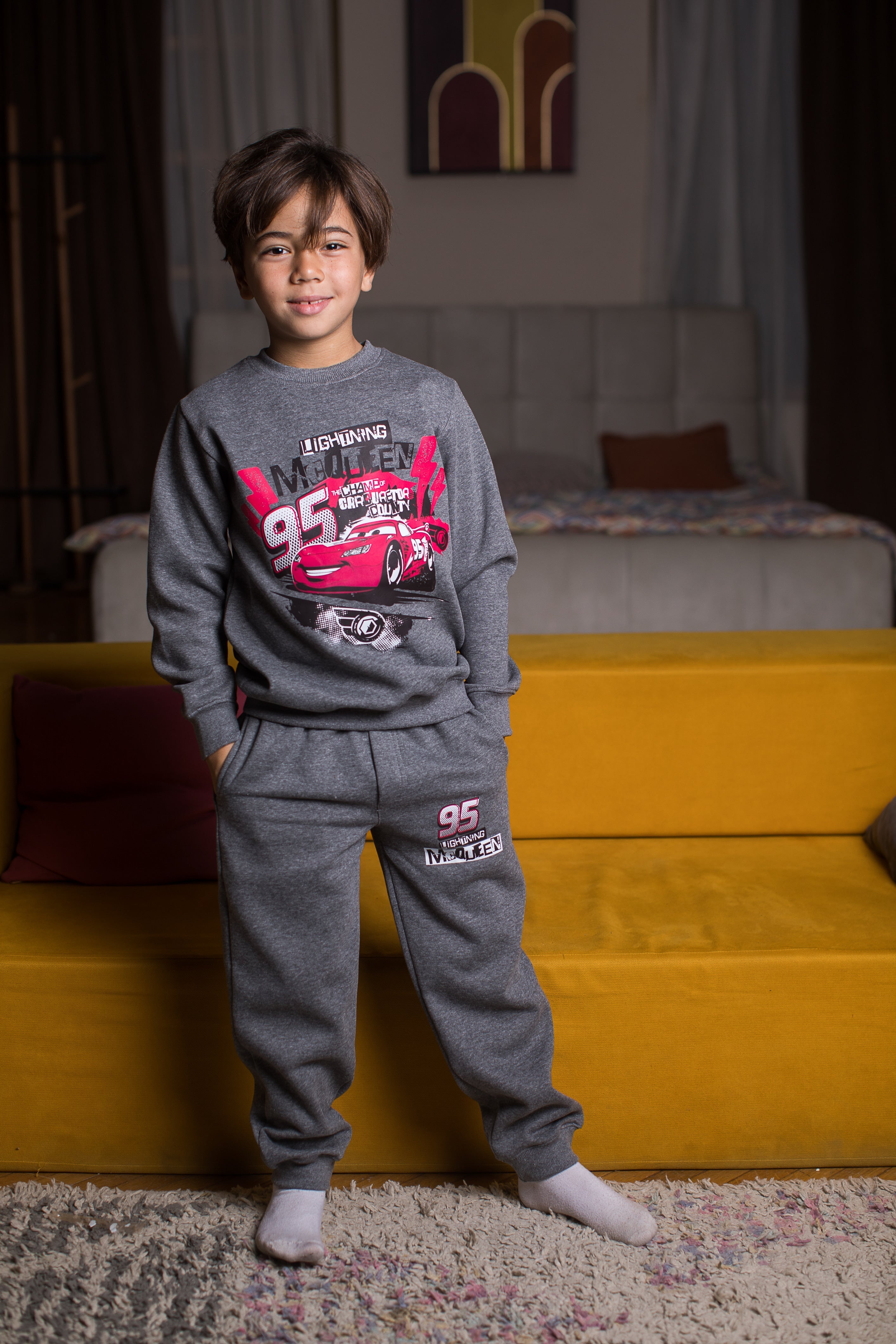 Cars Winter PJ Set "Lightining"