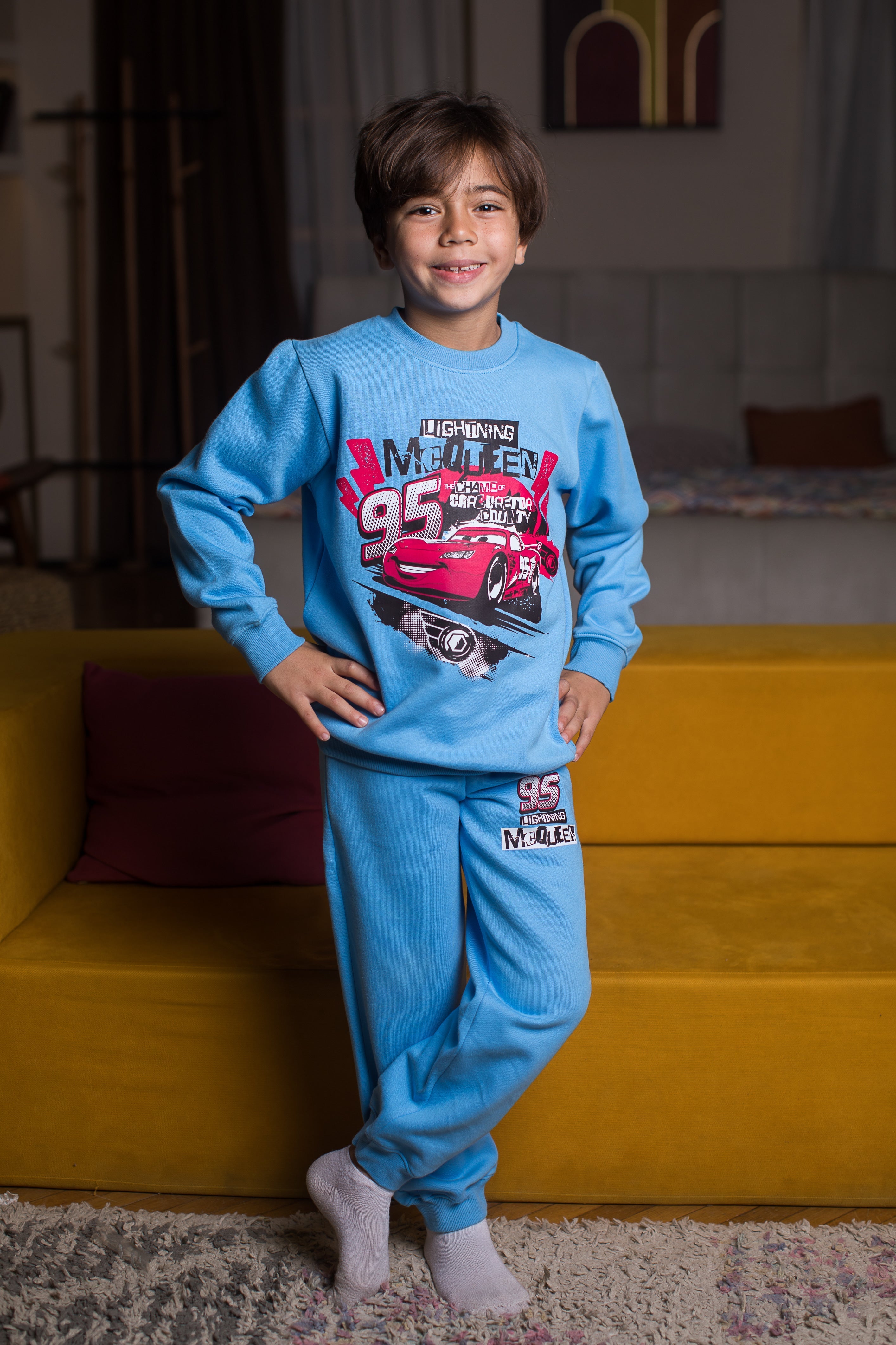 Cars Winter PJ Set "Lightining"
