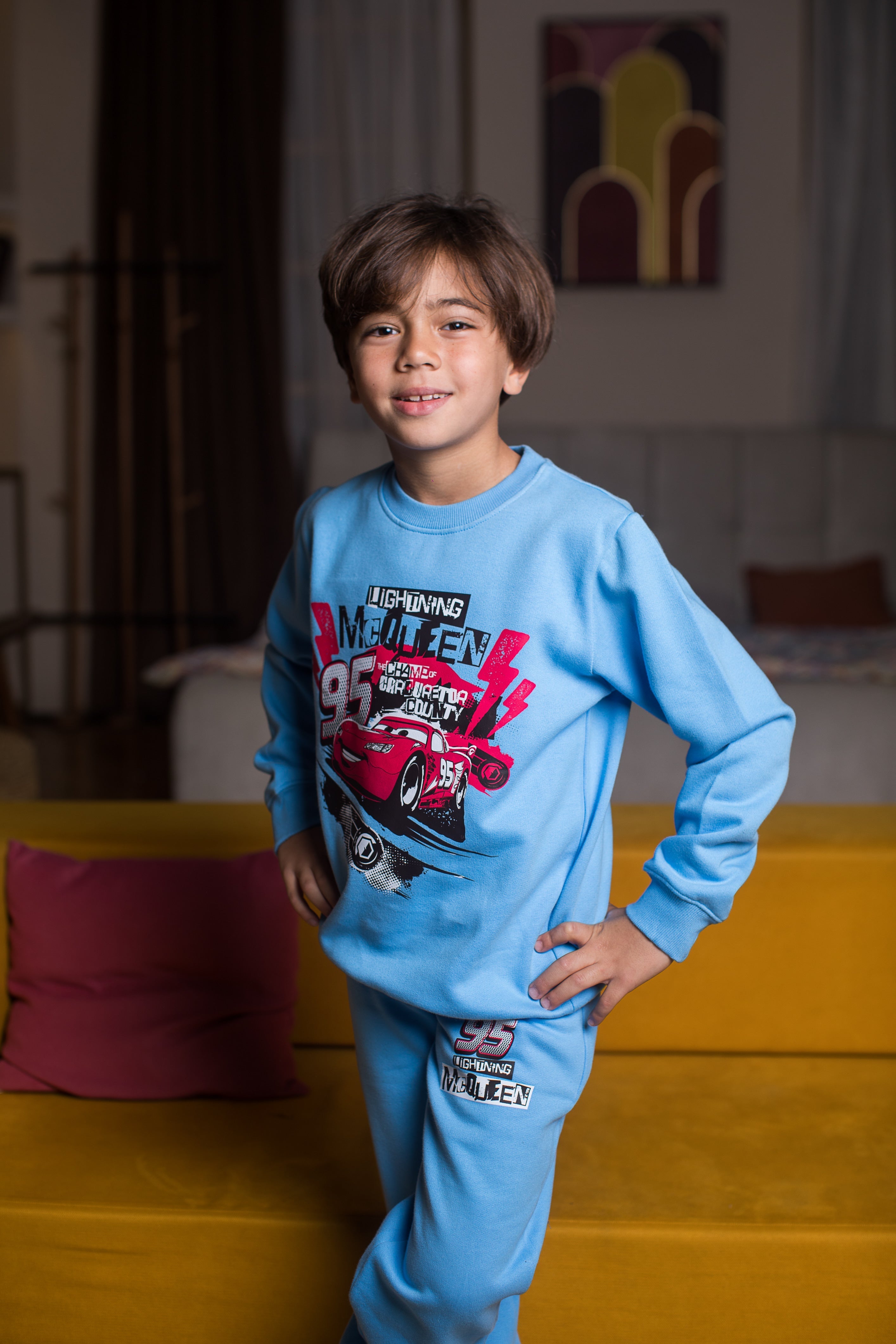 Cars Winter PJ Set "Lightining"