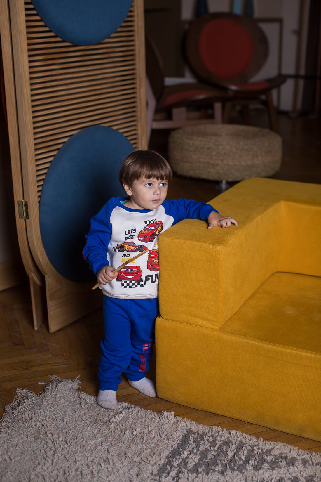 Baby Cars "Let's Race" Winter Pj Set