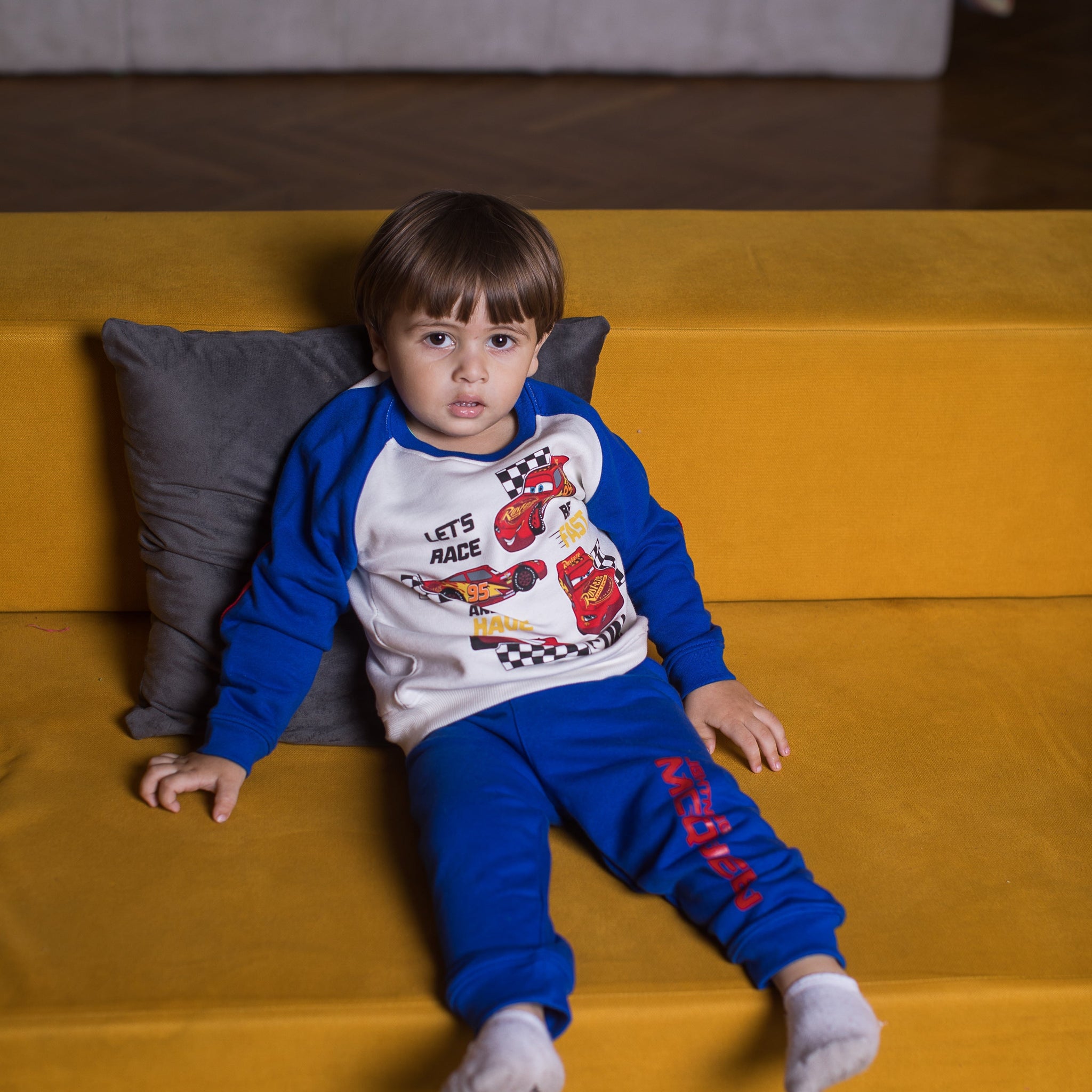 Baby Cars "Let's Race" Winter Pj Set
