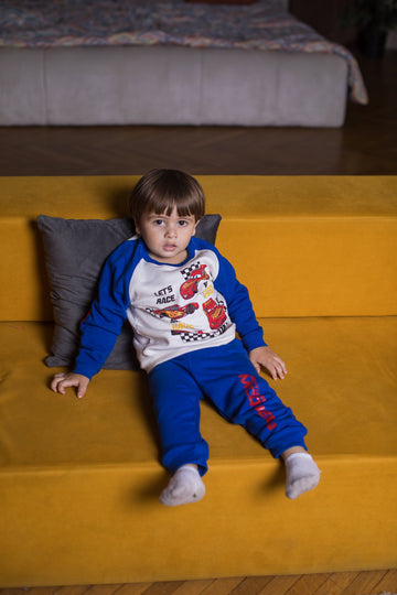 Baby Cars "Let's Race" Winter Pj Set