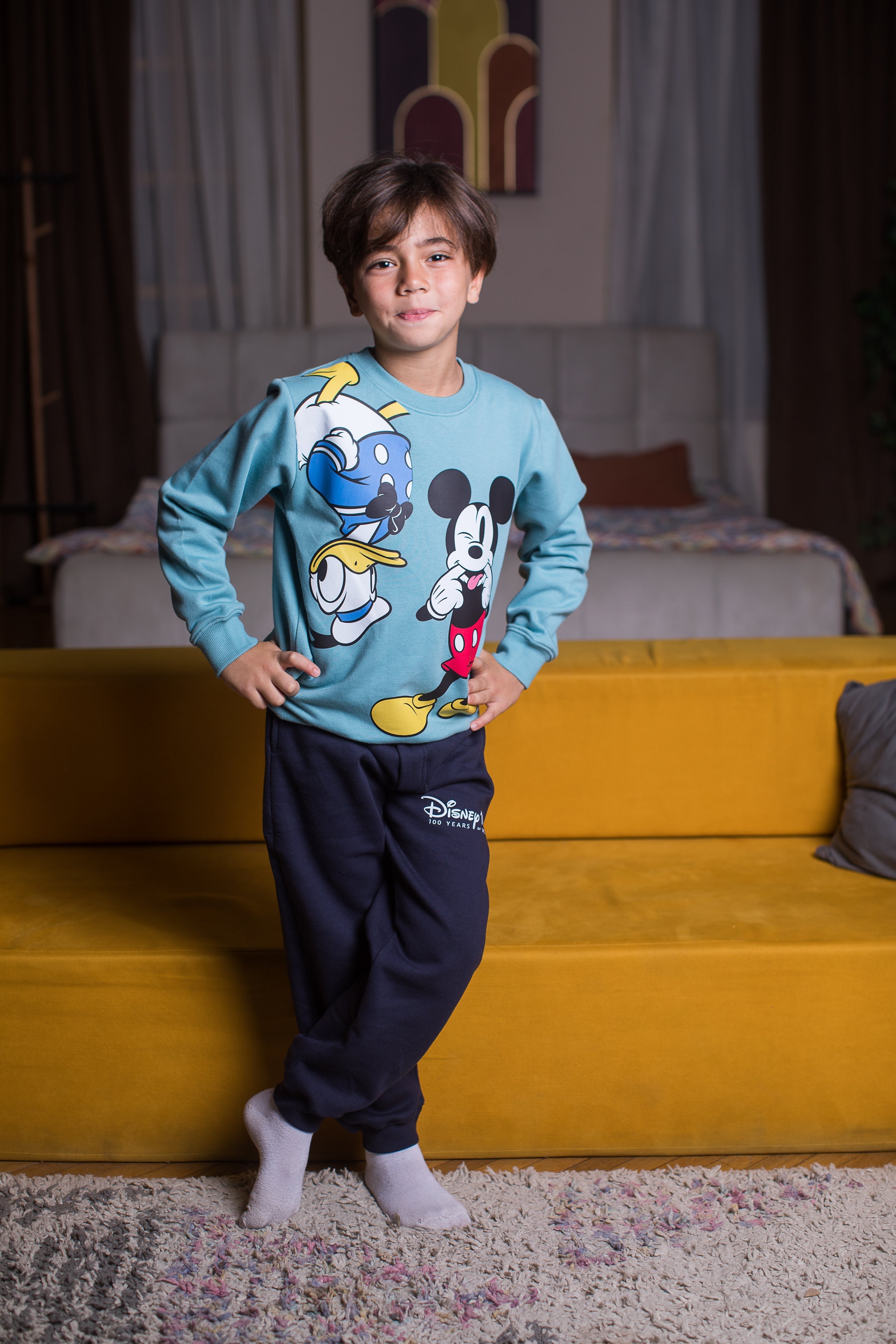 Mickey & Donald Winter PJ Set