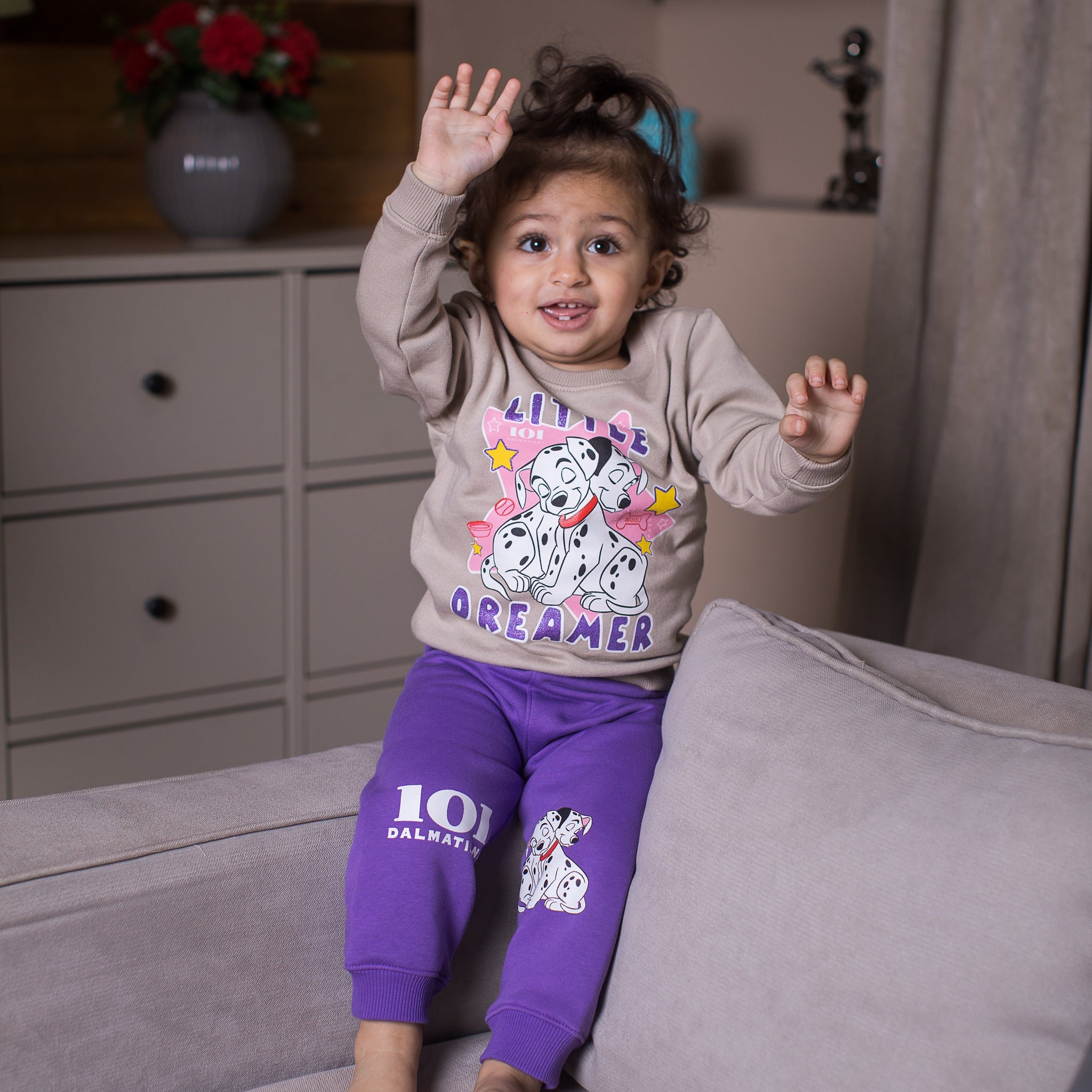 Baby Dalmation "Dreams"  Winter Pj Set