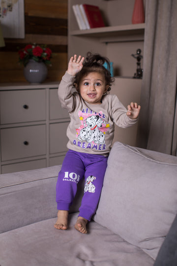 Baby Dalmation "Dreams"  Winter Pj Set