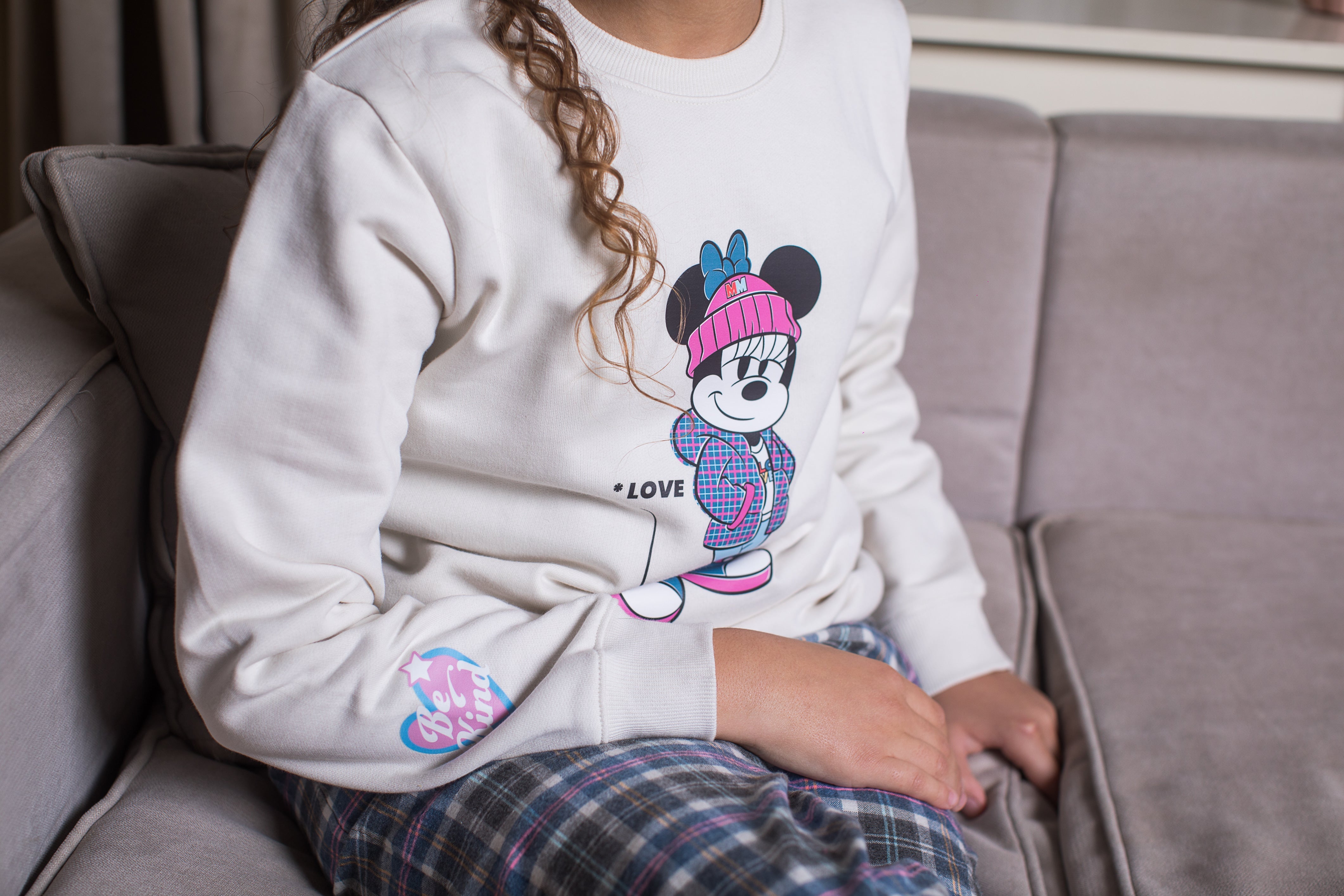 Minnie Winter PJ Set "Love"