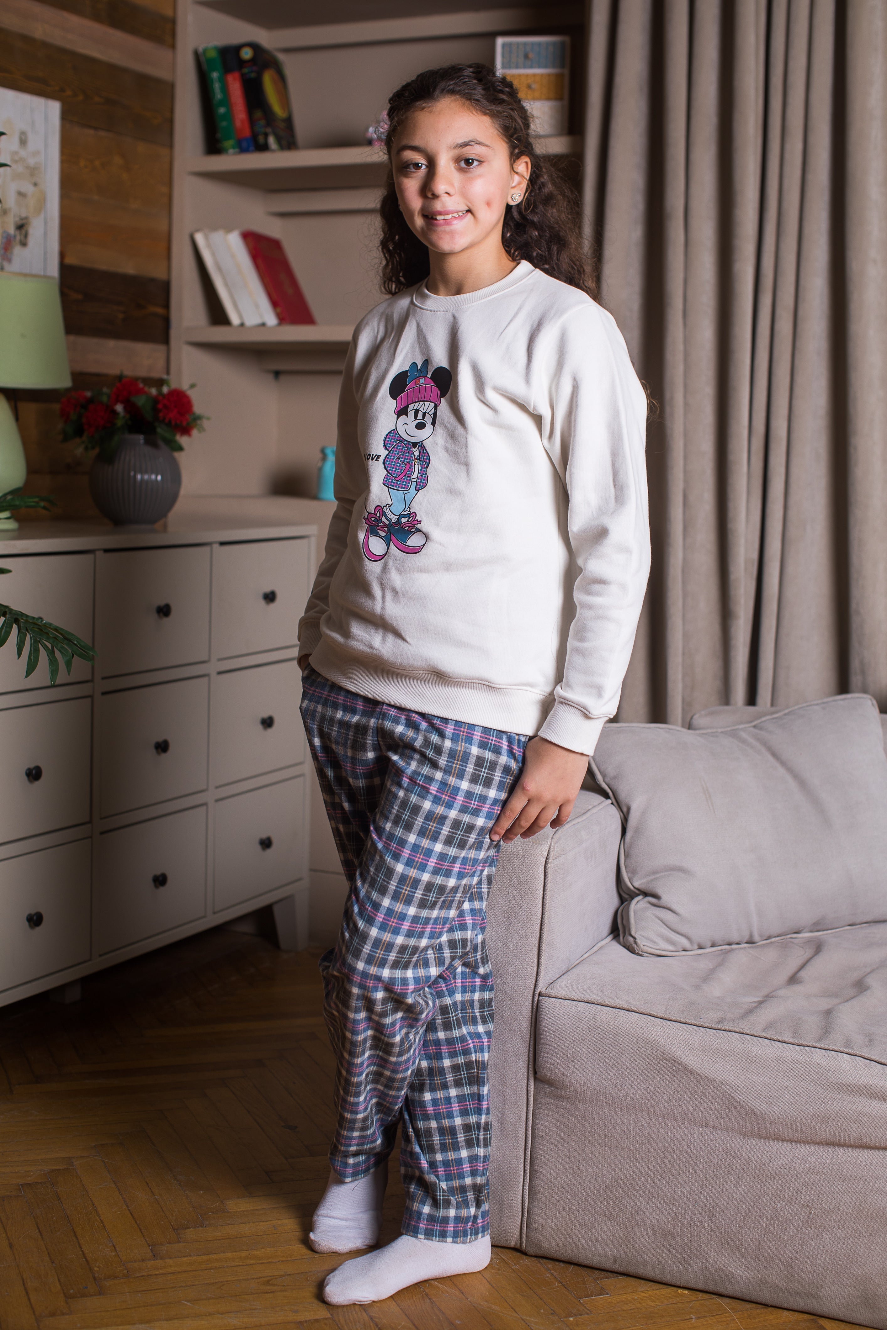 Minnie Winter PJ Set "Love"