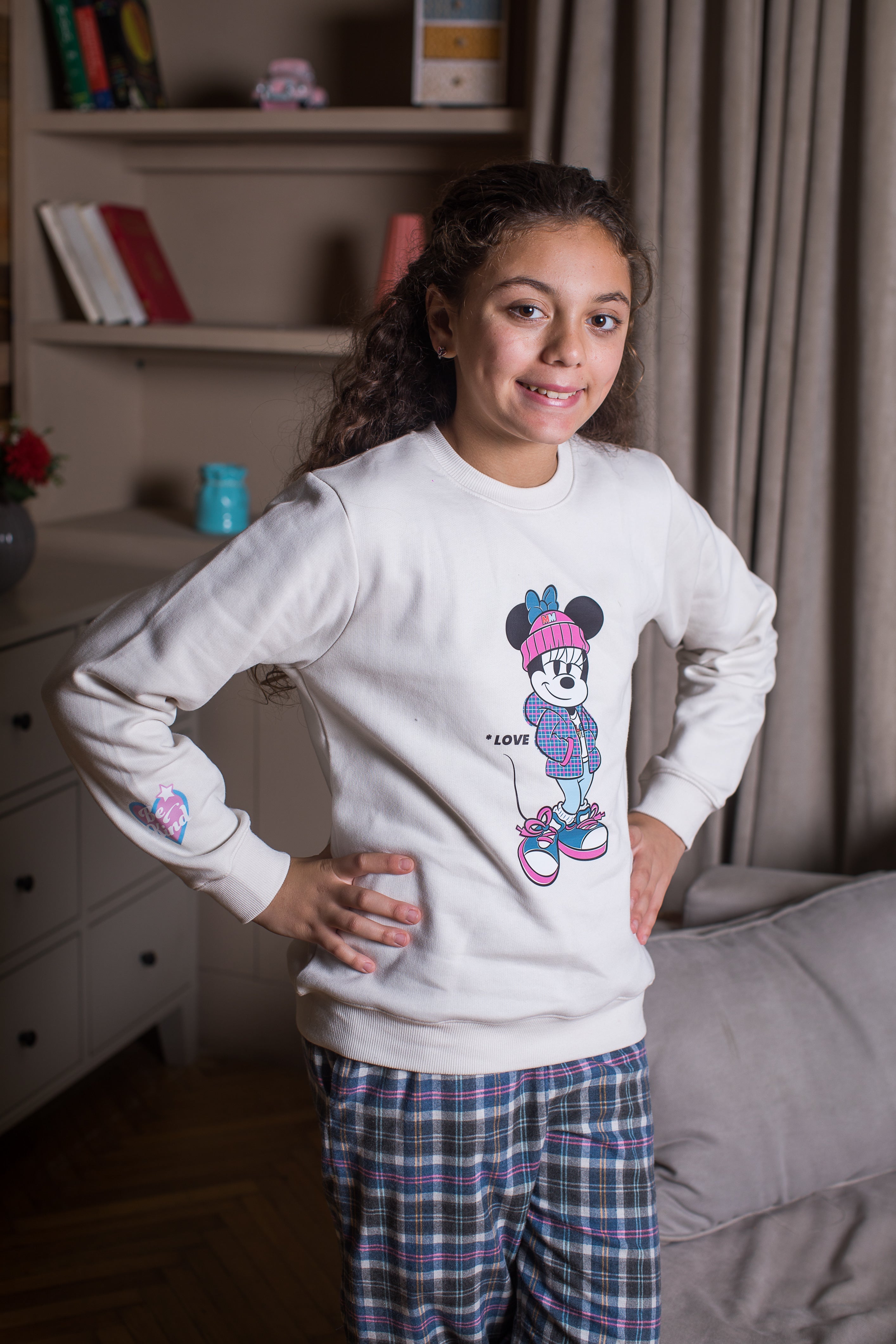 Minnie Winter PJ Set "Love"