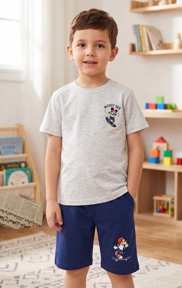 Boys Mickey SK8 PJ Set