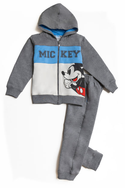 Disney/ Mickey Mouse Capecho with zippe  PJ Set 8572-134