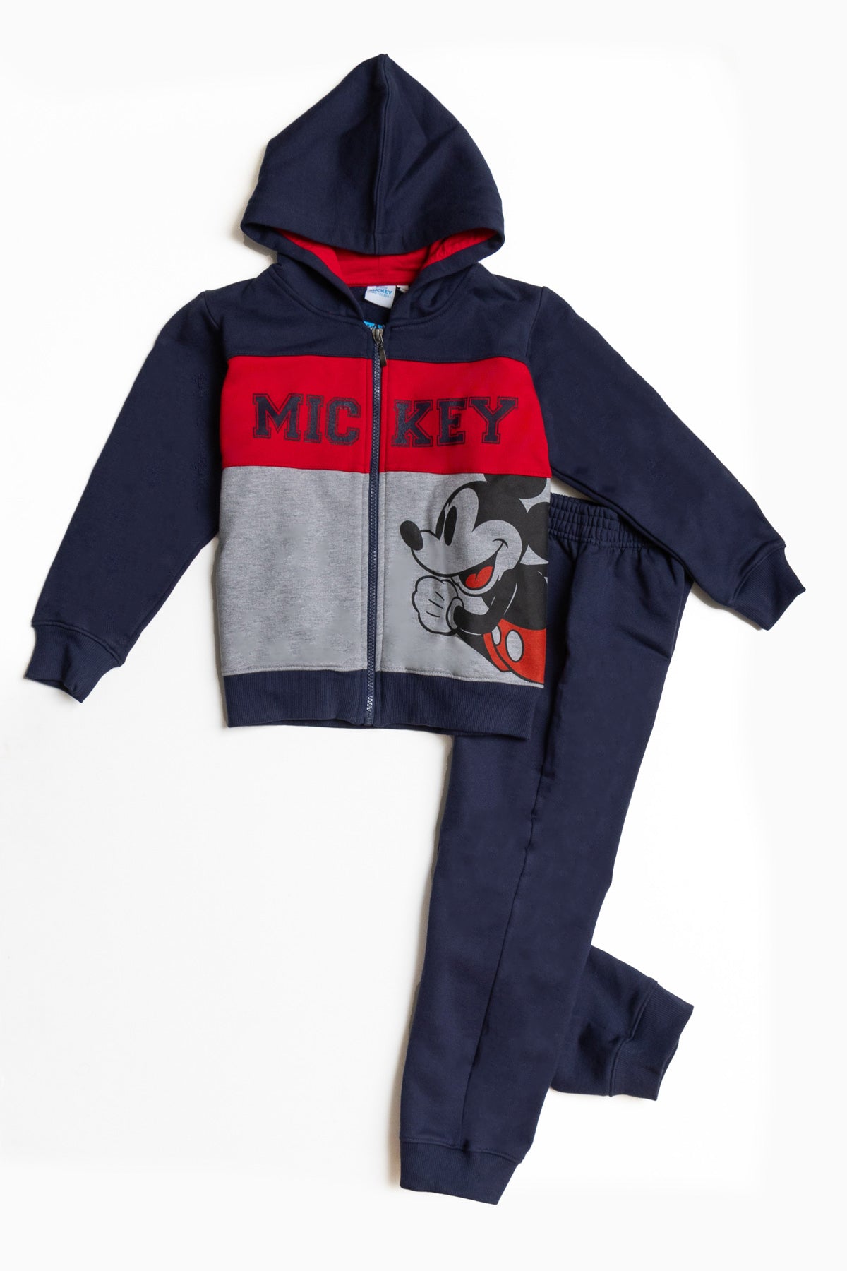 Disney/ Mickey Mouse Capecho with zippe  PJ Set 8572-164