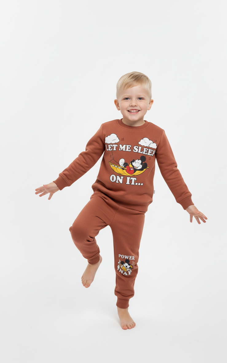 Baby Mickey Winter PJ Set