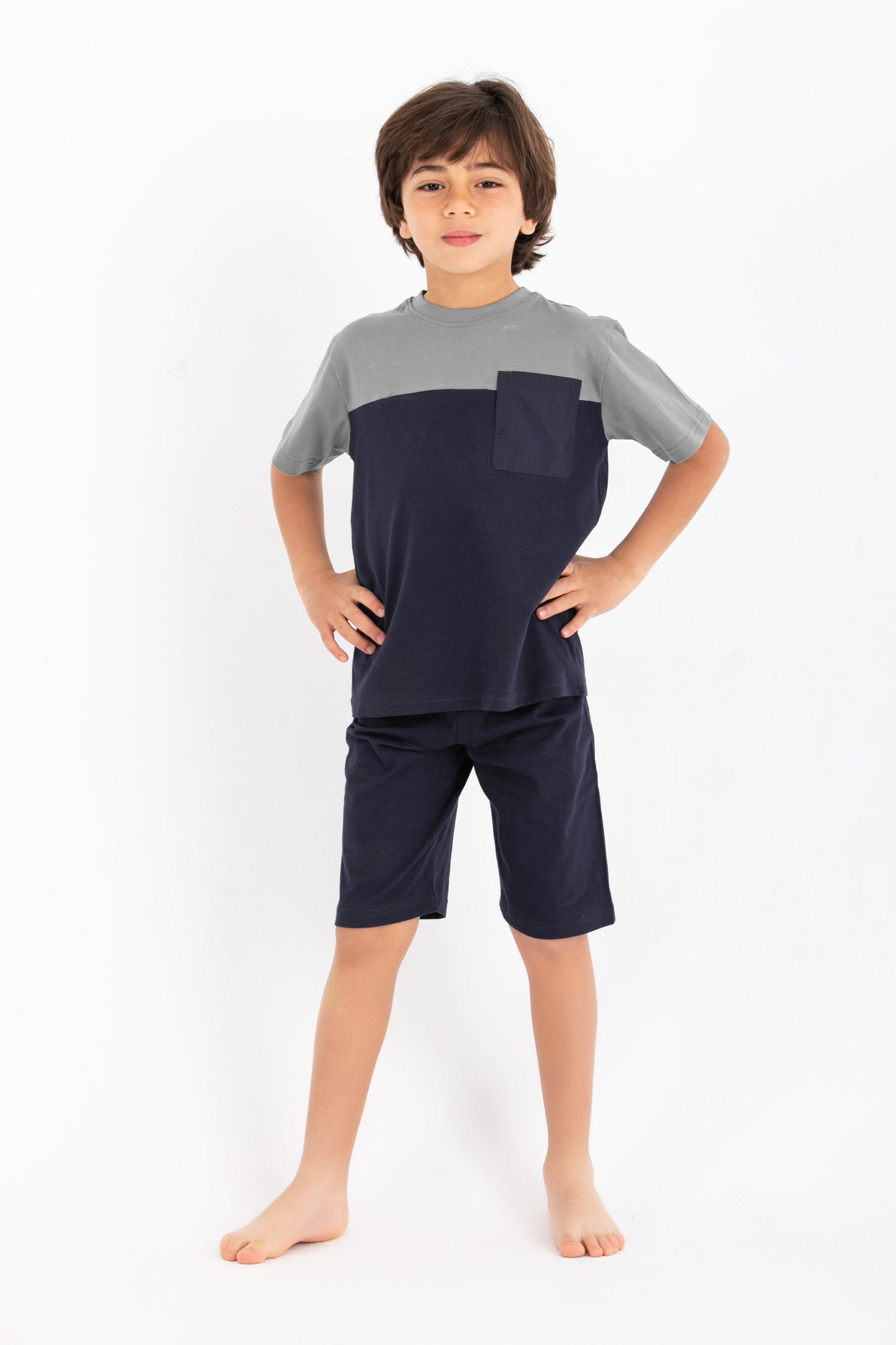 Boys MRNL PJ Set - 3402-74