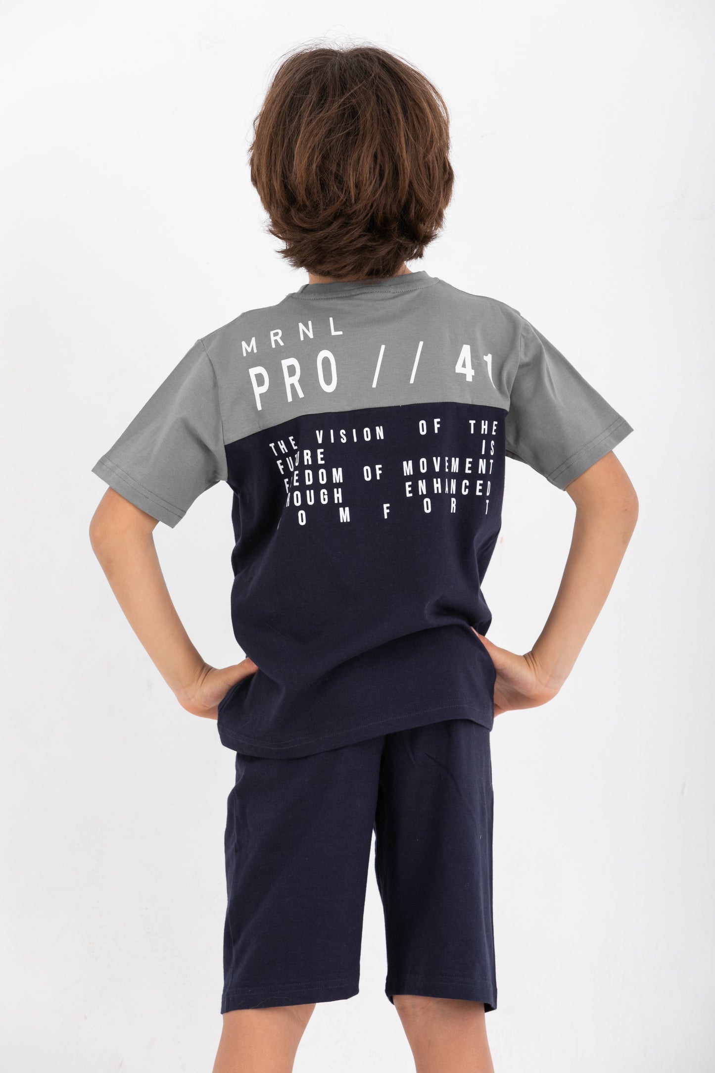 Boys MRNL PJ Set - 3402-74