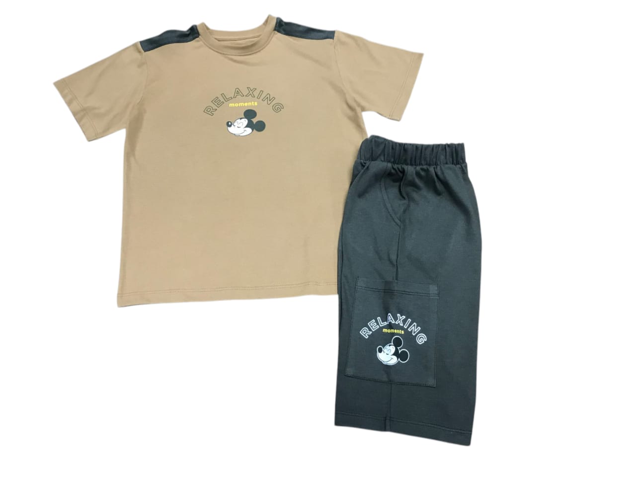 Disney/ Mickey " Relaxing" Summer PJ Set 6095-718
