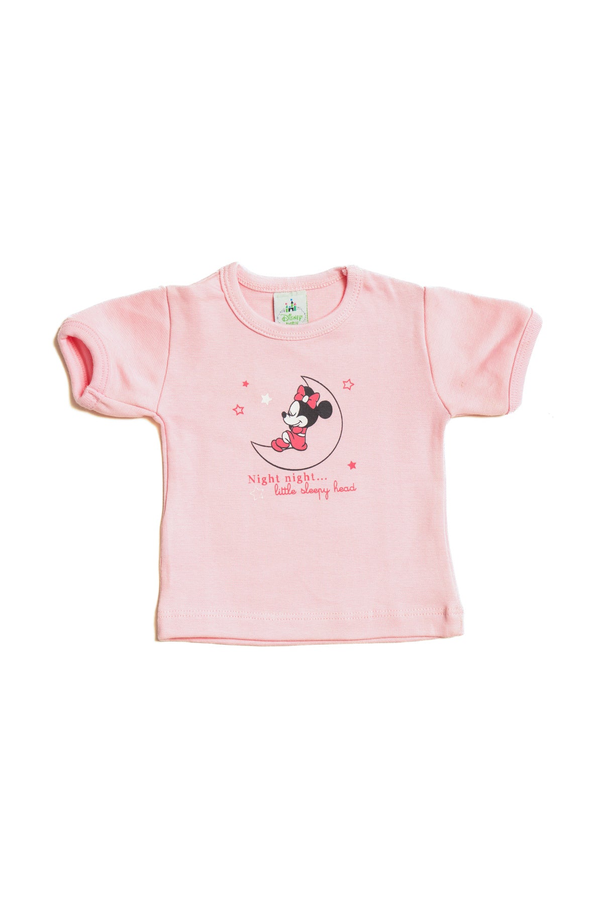 T-Shirt Baby Minnie " Little Sleepy" Half sleeve 4005