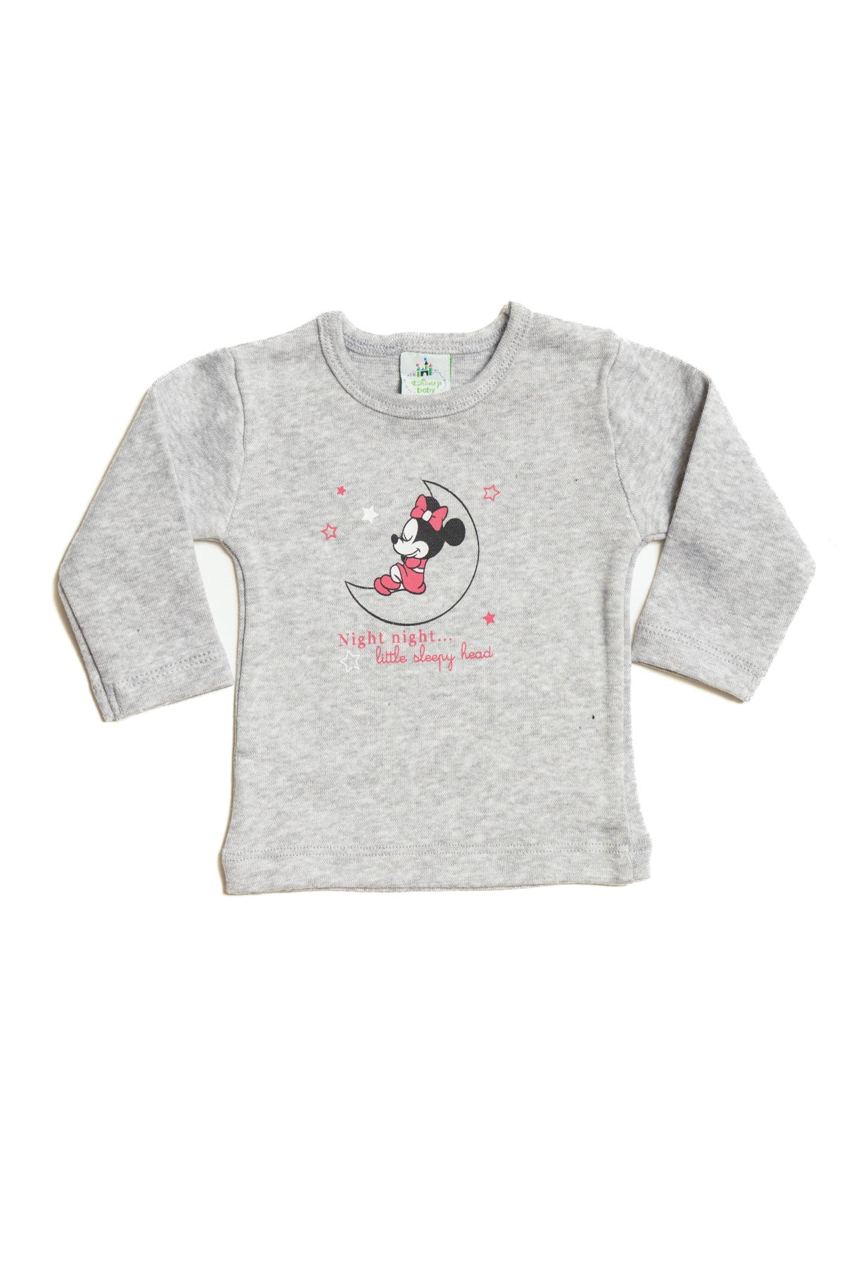T-Shirt Baby Minnie " Little Sleepy "Sleeve 4006