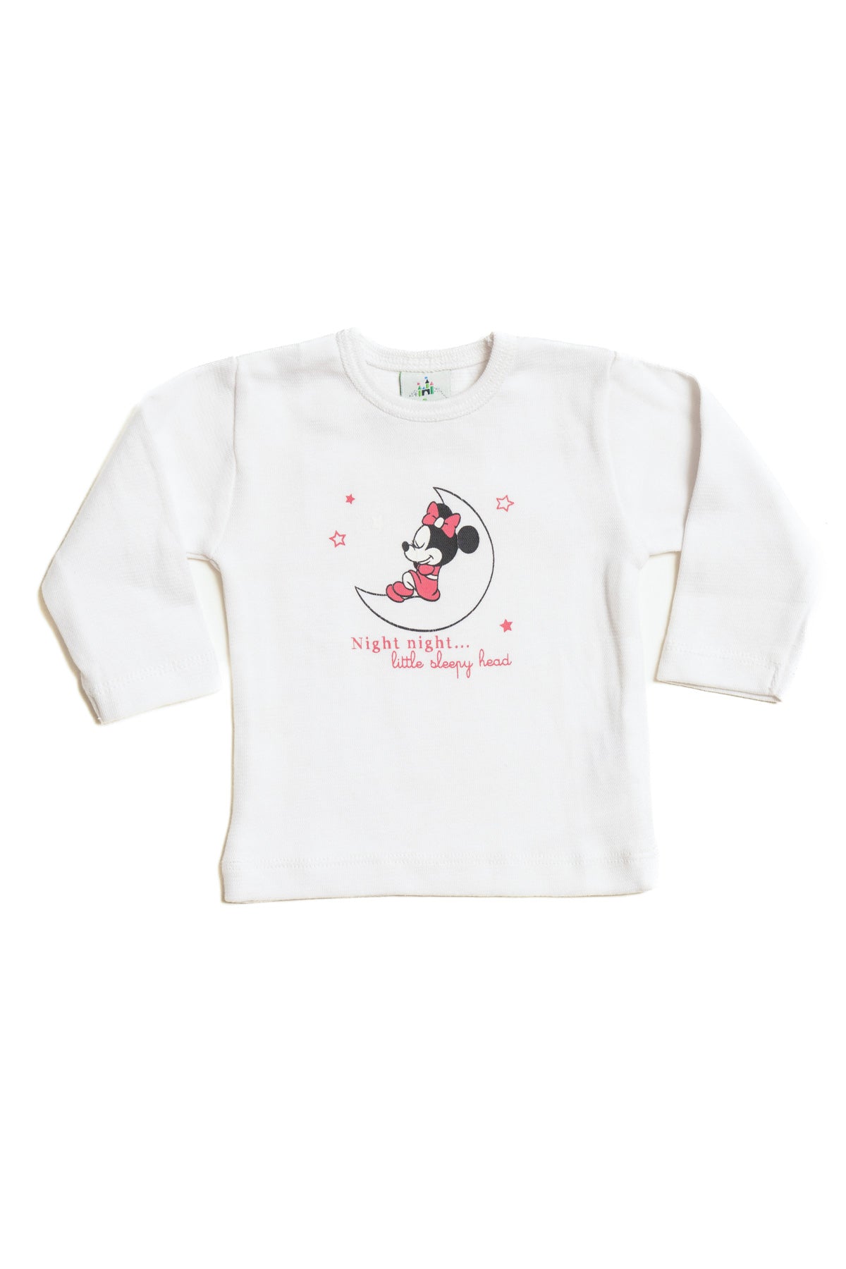 Baby Minnie Long Sleeve T-Shirt "Little Sleepy"