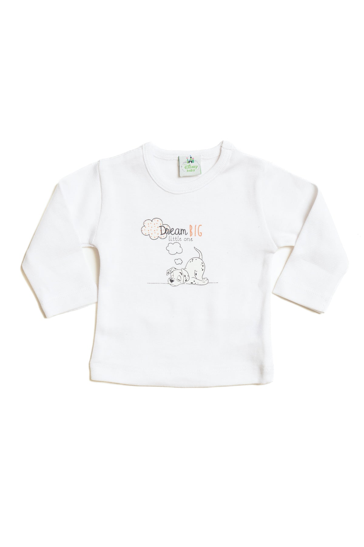 Baby Dalmation long Sleeve T-Shirt "Dream Big"