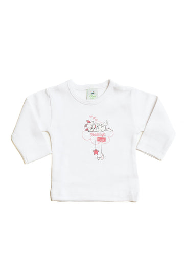 Baby Marie Long Sleeve T-Shirt "Goodnight"