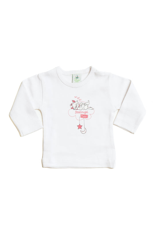 T-Shirt Baby Marie " Good Night " sleeve 4016