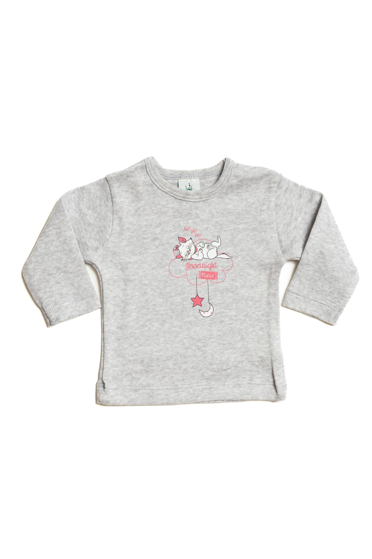 Baby Marie Long Sleeve T-Shirt "Goodnight"