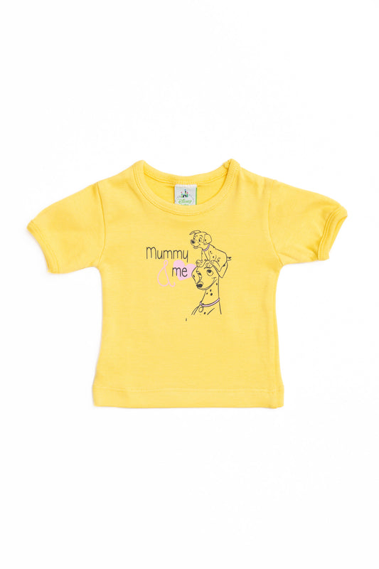 T-Shirt Baby Dalmation  "Mummy & ME" Half sleeve 4035