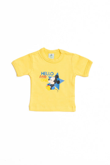 Baby Mickey T-Shirt "Hello"
