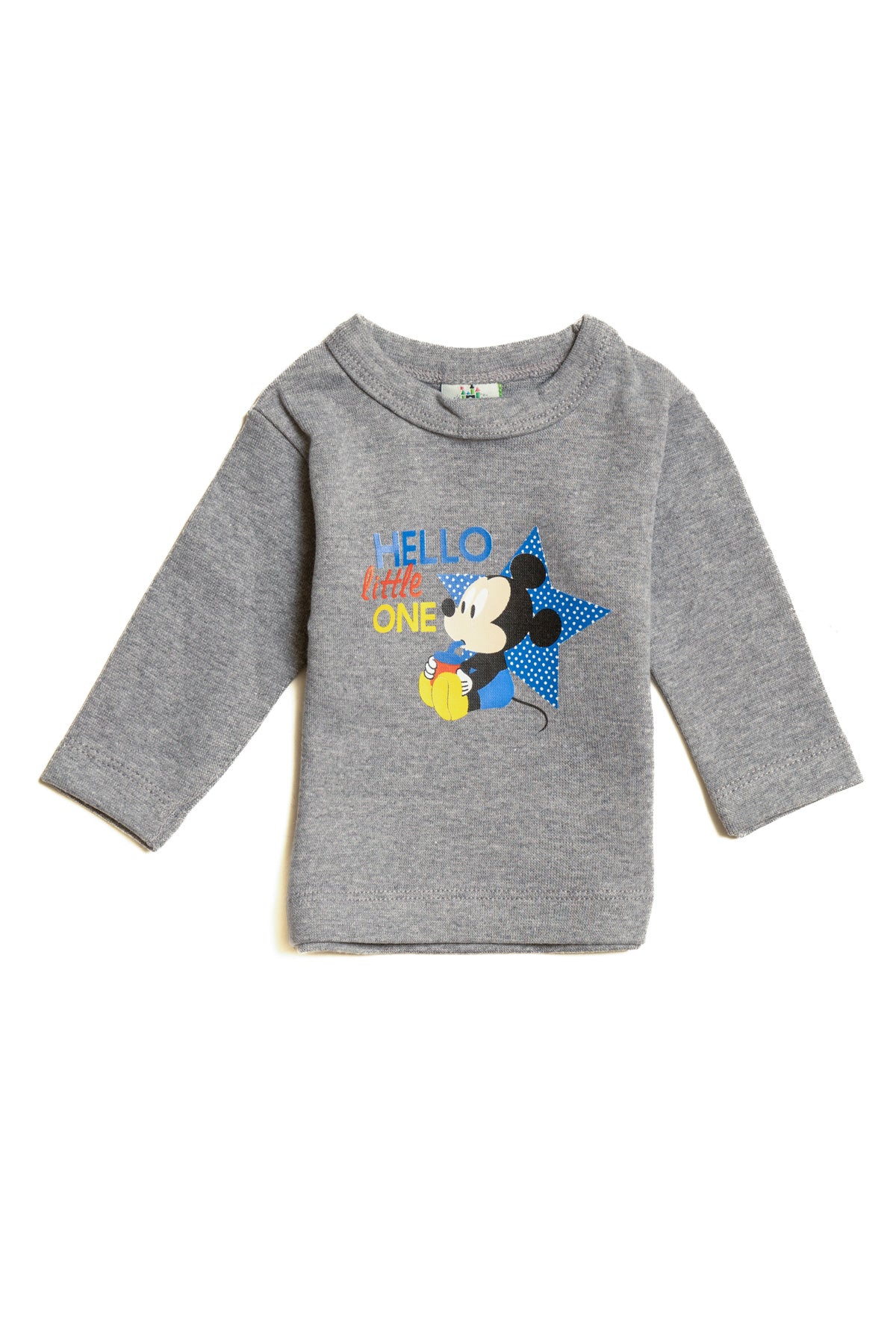 T-Shirt Baby Mickey " Hello " sleeve 4058