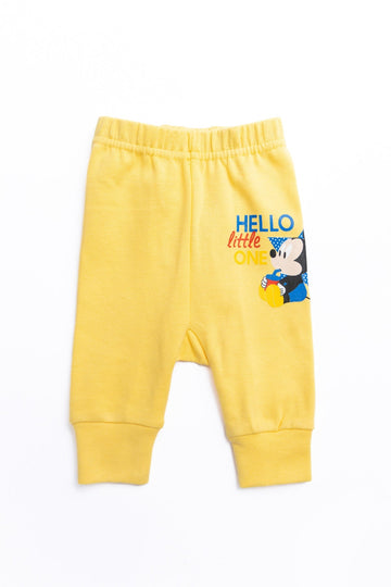 Baby Mickey Pants "Hello"